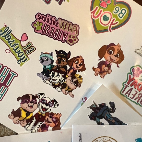 Disney Nick Jr nickoleon gaming Tattoos Lot Assortment new - Picture 6 of 7